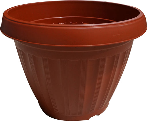 Goisco Terracotta Round Plastic Flower Pot, 43 cm