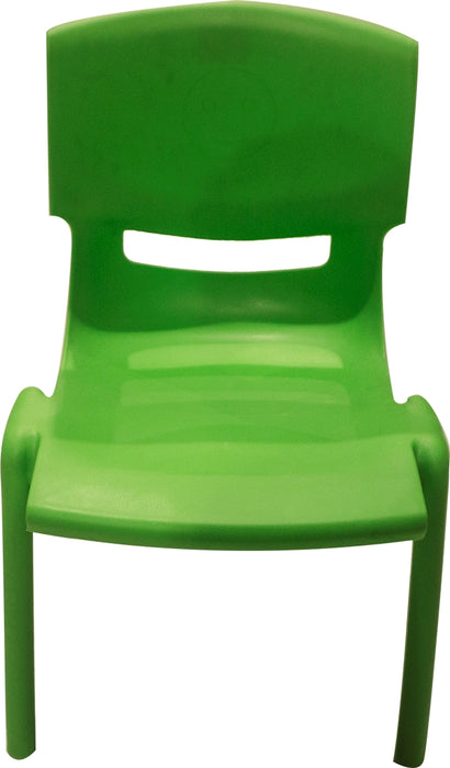 Kids Plastic Chair, Green, 