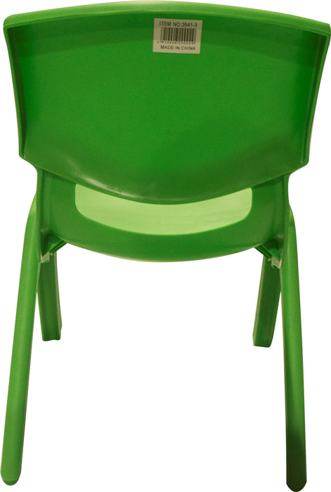 Kids Plastic Chair, Green, 