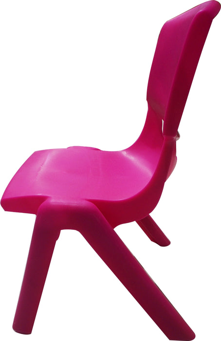 Kids Plastic Chair, Pink, 