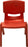 Kids Plastic Chair, Red, 