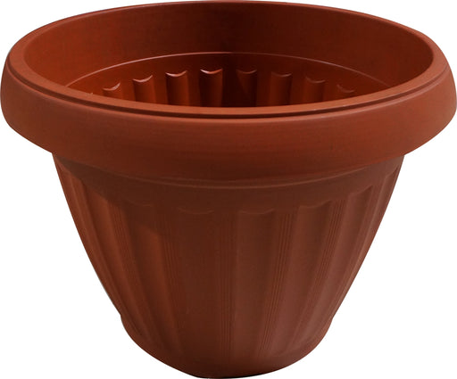 Goisco Terracotta Round Plastic Flower Pot, 38 cm