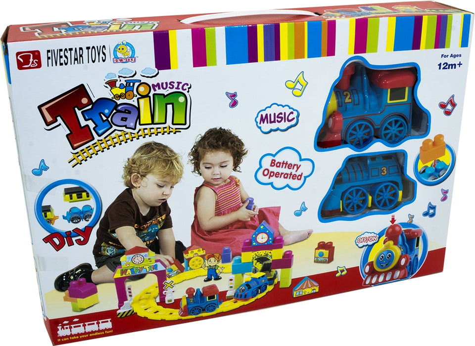 Fivestar Toys Thomas Train with Music, 24 pcs