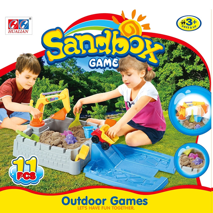 Hualian Sandbox Game 2-In-1, 11 pcs
