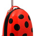 Kids Electric Radio Remote Control Traveling System Suitcase Luggage, Lady Bug, 31 x 25 x 42 cm