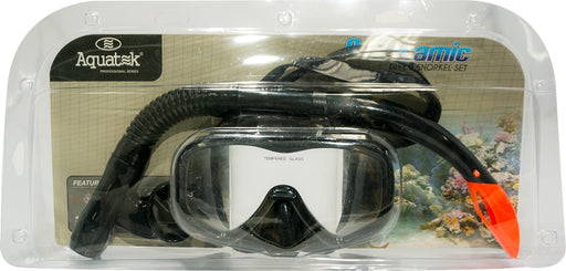 Aquatek Panoramic Snorkel Set, 