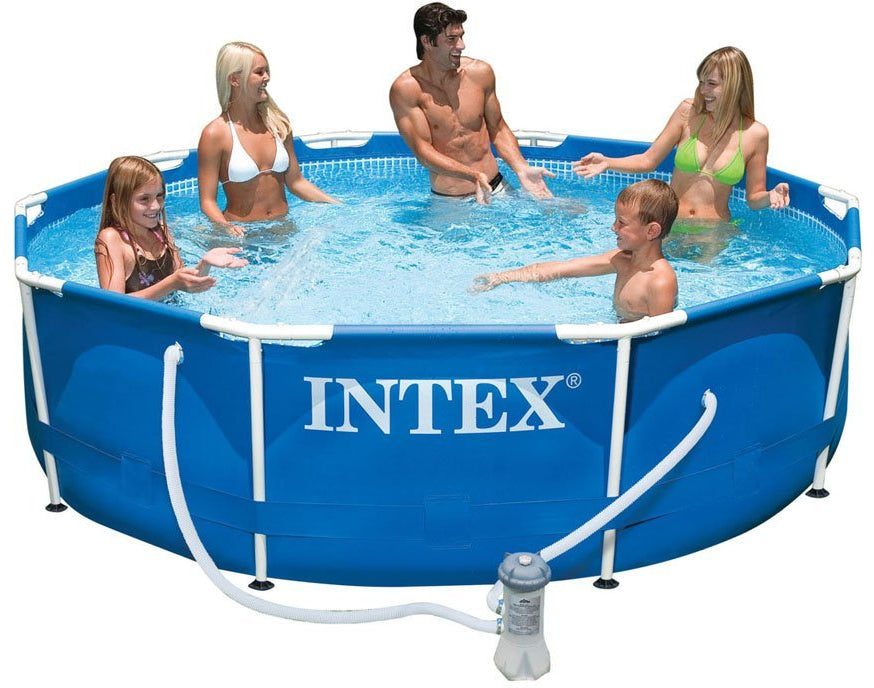 Intex Metal Frame Pool Set, 12 ft x 30 in