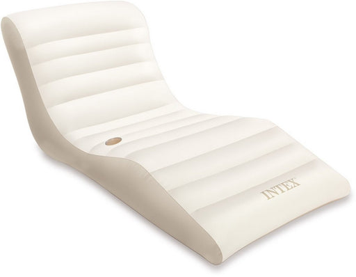 Intex Wave Inflatable Lounge with Cup Holder, 76 x 40 inch