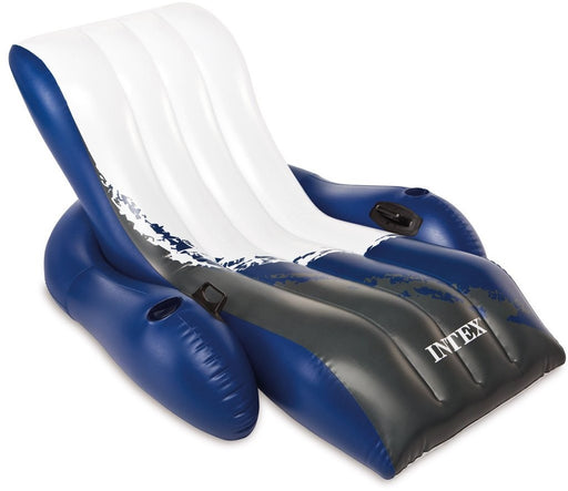 Intex Floating Recliner Inflatable Lounge, 71 x 53 inch