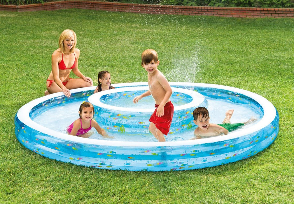 Intex Wishing Well Inflatable Pool, 110 x 14 inch