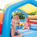 Intex Inflatable Island with Slide, 110 x 68 x 48 inch