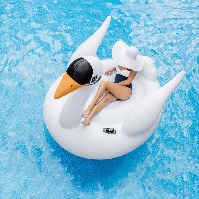 Intex Mega Inflatable Swan Island, 76.5 x 60 x 58 inch