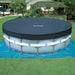 Intex 15 ft x 48 in Metal Frame Pool Set with Filter Pomp, Ladder, Ground Cloth & Pool Cover, Model#  28736GN
