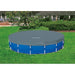 Intex 18 ft x 48 in (549 x 122 cm) Metal Frame Pool Set with Filter Pomp, Ladder, Ground Cloth & Pool Cover, Model# 28752GN