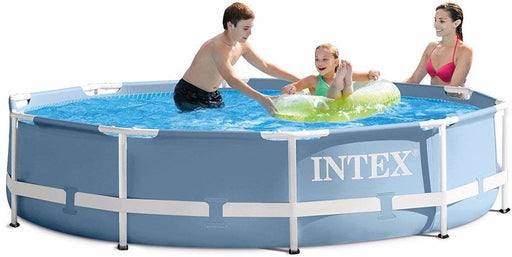 Intex 10 x 30 inch Prism Frame Pool Set with Filter Pump, Model #28701