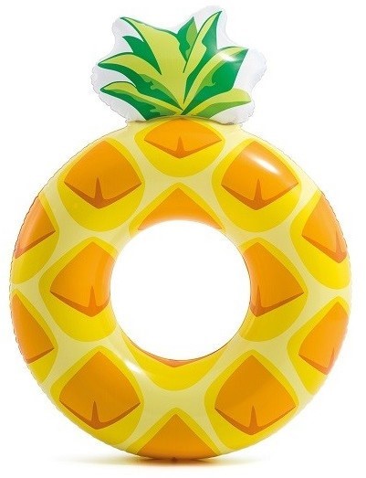 Intex PineappleTube Inflatable Floatie, Model # 56266NP