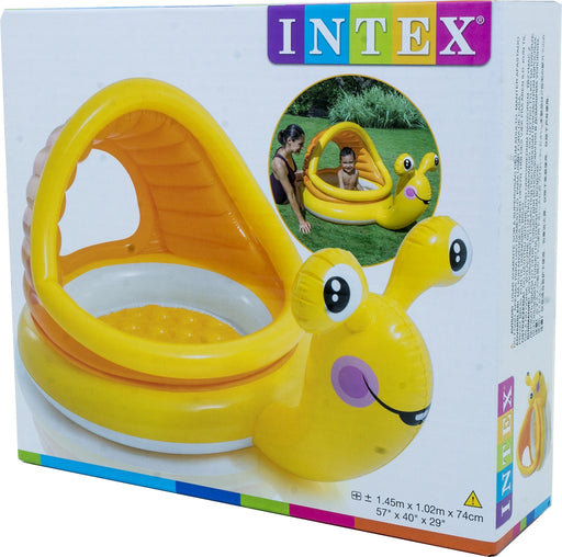 Intex Snail Inflatable Shade Baby Pool, Model# 57124