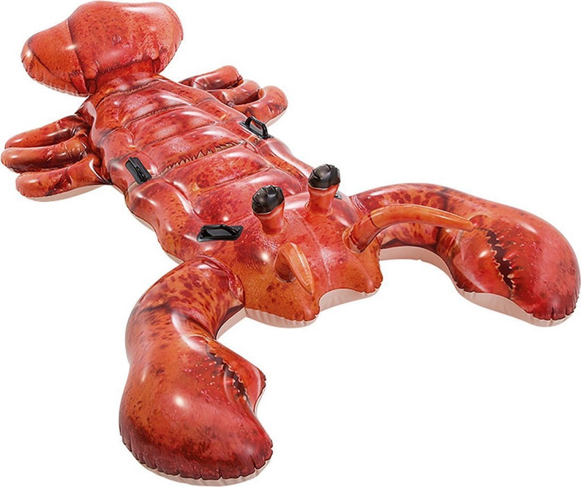 Intex Lobster Ride On Inflatable Floatie, Model # 57533NP