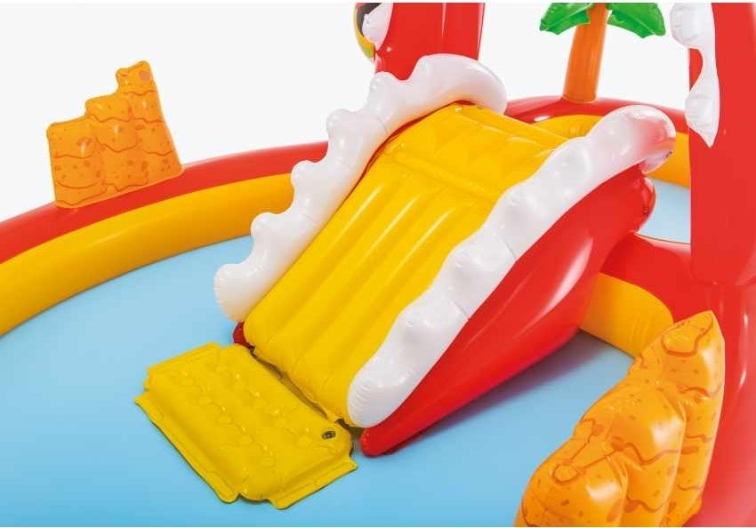 Intex Happy Dino Play Center Inflatable Pool, Model # 57160NP