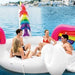 Intex Mega Unicorn Party Island Inflatable Floatie, Model # 57266EU