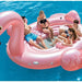 Intex Mega Flamingo Party Island Inflatable Floatie, Model # 57267EU