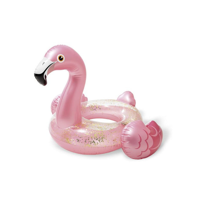 Intex Glitter Inflatable Flamingo Tube , 1 pc