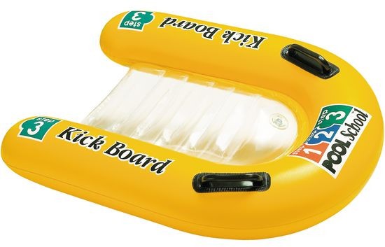 Intex Pool School Step 3 Deluxe Inflatable Kickboard, 79 x 76 cm