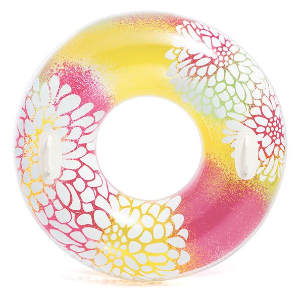 Intex Transparent Inflatable Lush Tropical Tubes , 1 pc