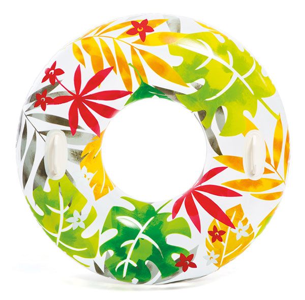 Intex Transparent Inflatable Lush Tropical Tubes , 1 pc