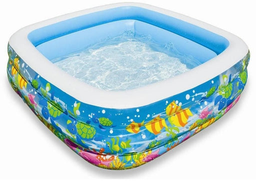 Intext Turtles & Fishes Inflatable Pool , 159 x 159 x 50 cm