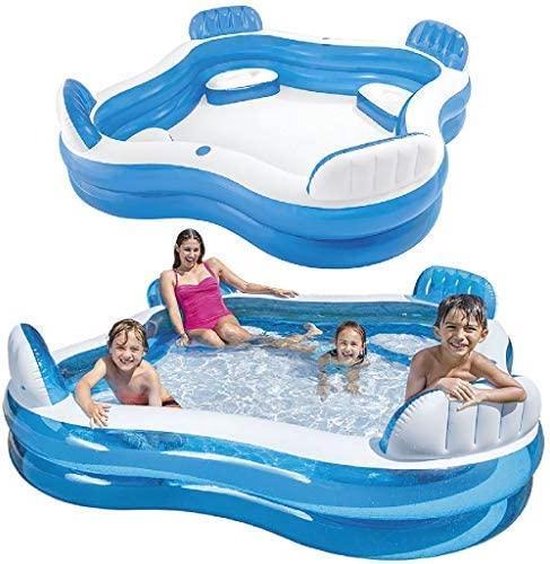 Intex Family Inflatable Lounge Swimming Pool , 1 ct