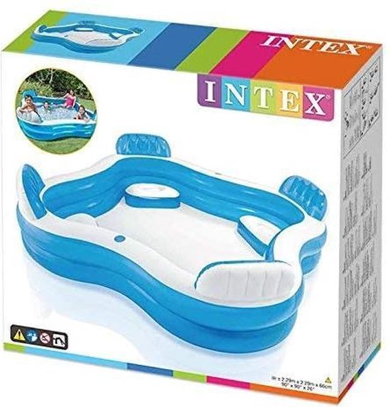 Intex Family Inflatable Lounge Swimming Pool , 1 ct