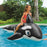 Intex Inflatable Whale Ride-On Floatie, Model # 58561NP