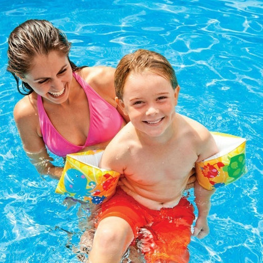 Intex Tropical Buddies Fun Fish Arm Bands, Model # 58652