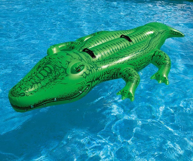 Swimming Pool INTEX Giant Gator Pool Float 80