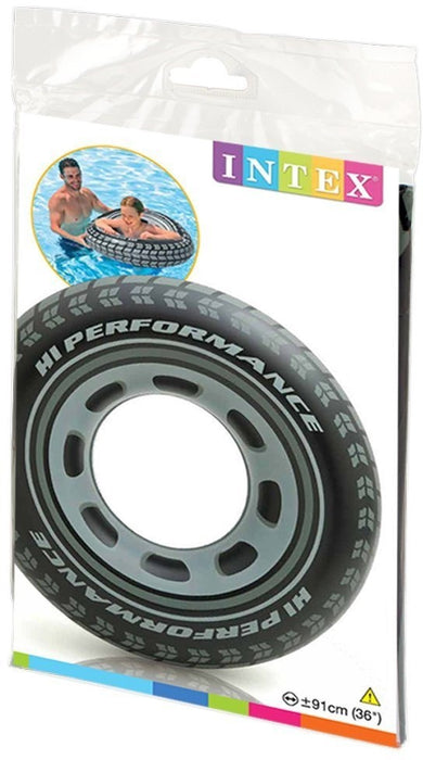 Intex Giant Tire Tube Inflatable Floatie, Model # 59252NP