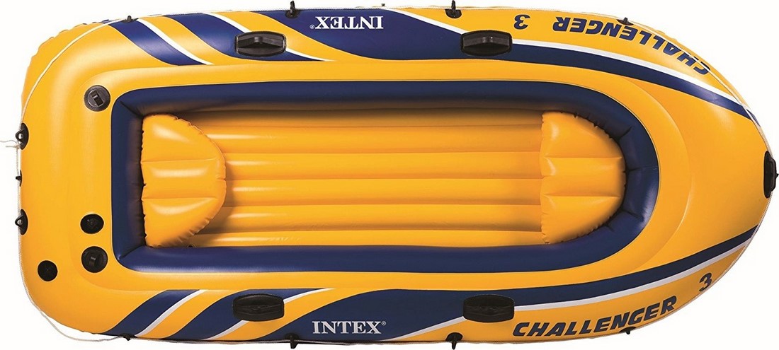 Intex Challenger 3, 3-Person Inflatable Boat, Model# 68370NP