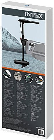 Intex 12V Transom Mount Trolling Motor, 40 lbs