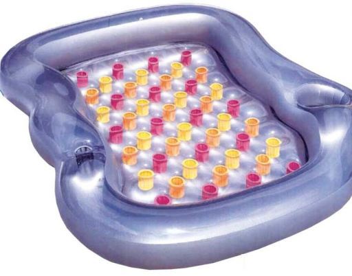 Bestway Double Designer Inflatable Swimming Pool Lounger, 2,16 x 1,78 cm