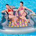 Bestway Double Designer Inflatable Swimming Pool Lounger, 2,16 x 1,78 cm