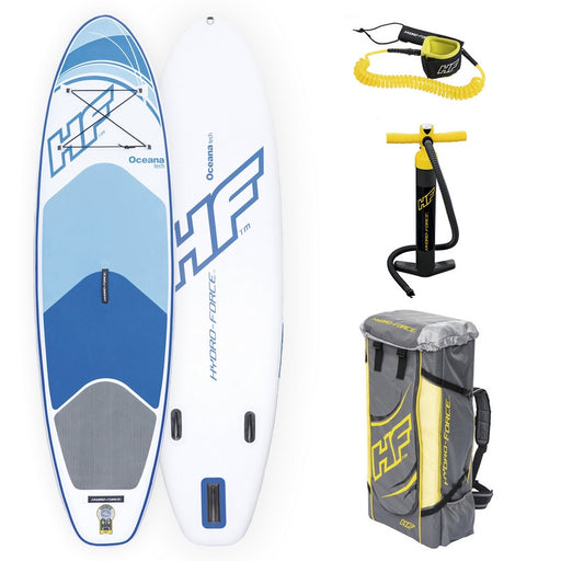 Hydro Force Oceana Tech 3 m Inflatable SUP, including Backpack & Pump Set, 