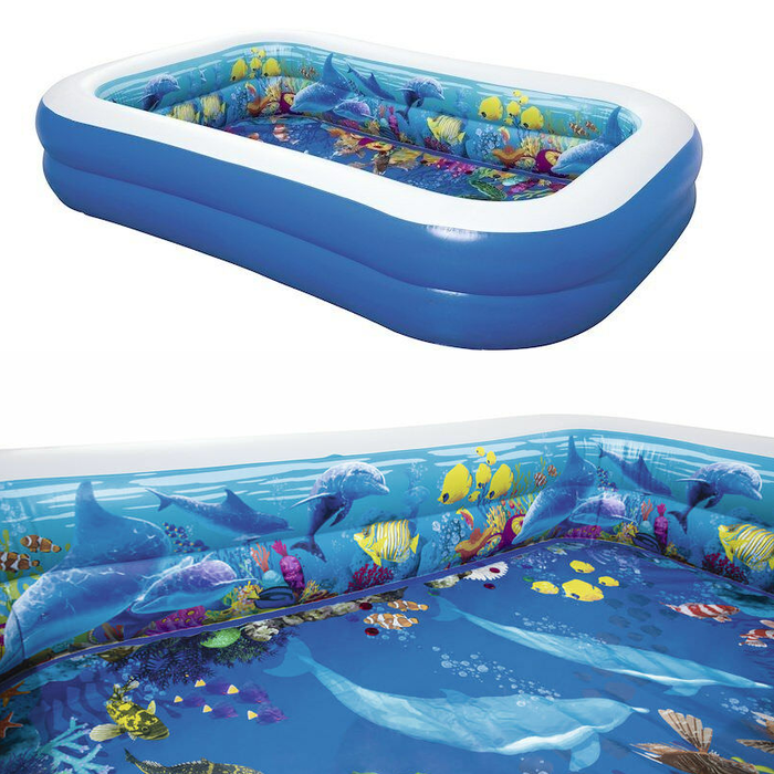 Bestway Underwater Adventures Infaltable Pool, 2-Ring , 1 pc