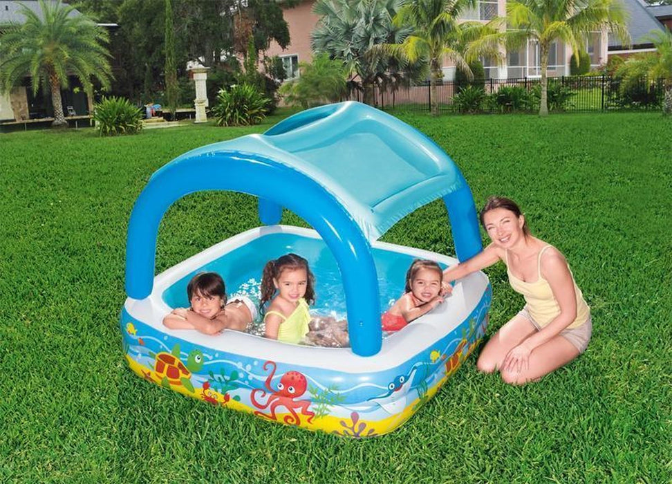 Bestway Inflatable Swimming Pool With Tent , 1 ct