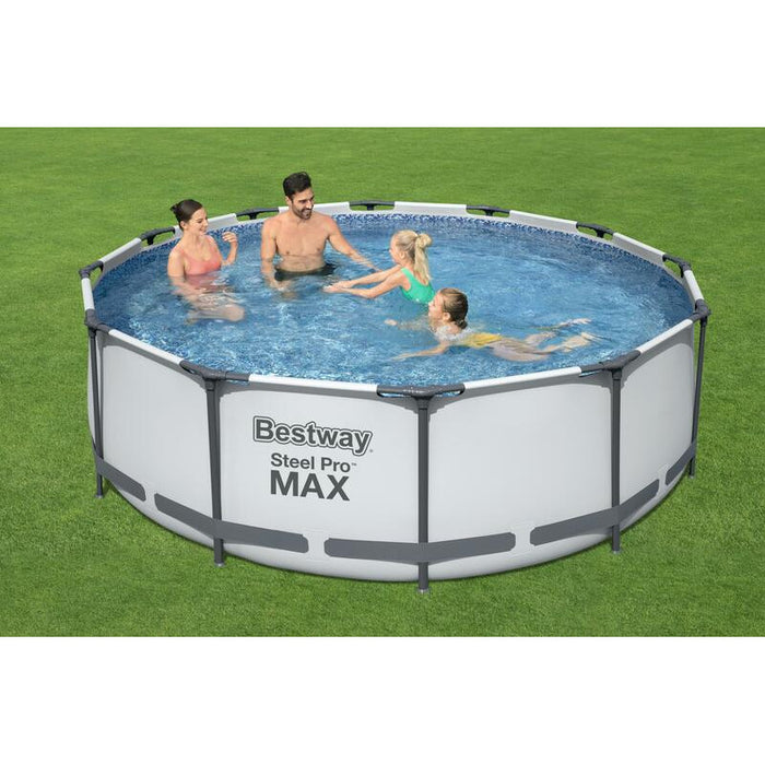 Bestway Steel Pro Max Round Tubular Swimming Pool , 1 pc