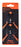 Tactix Nylon Clamp Set, 80MM, Black/Orange , 2 pcs