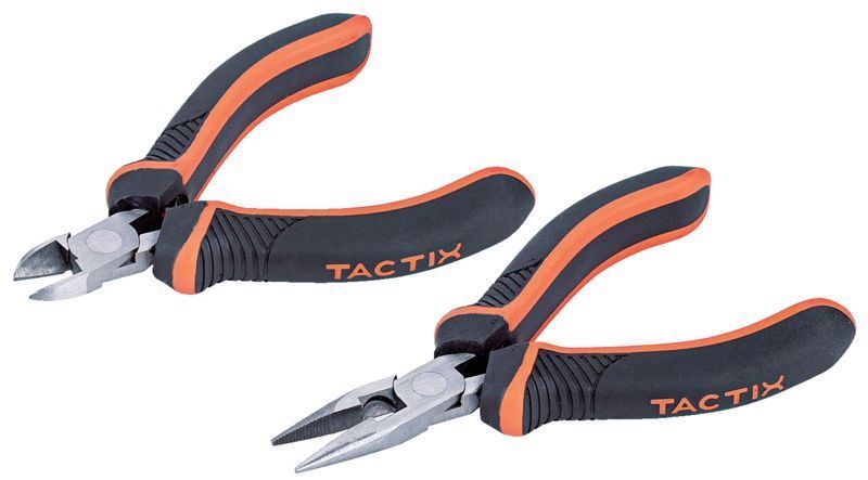 Tactix Mini Pliers 2-Piece Set, 2 pcs