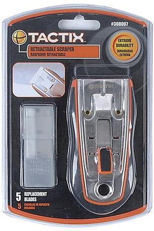 Tactix Retractable Scraper, 5 pcs