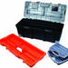 Tactix Full Length Handle Tool box with 2-Piece Organizer, 26 in