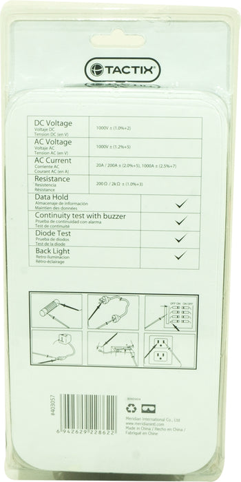 Tactix AC Clamp Meter, 