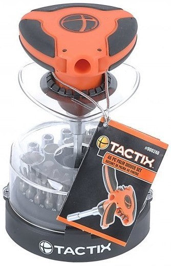 Tactix 46-Piece Palm Driver Set, 46 pcs